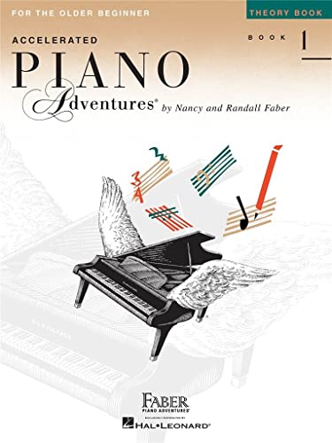 Accelerated Piano Adventures For The Older Beginner: Theory Book 1: Noten, Lehrmaterial, Technik für Klavier von Faber Piano Adventures